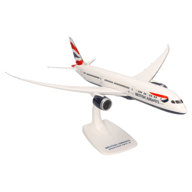 Herpa Snap-Fit Flugzeugmodell British Airways Boeing 787-900 (1:200)
